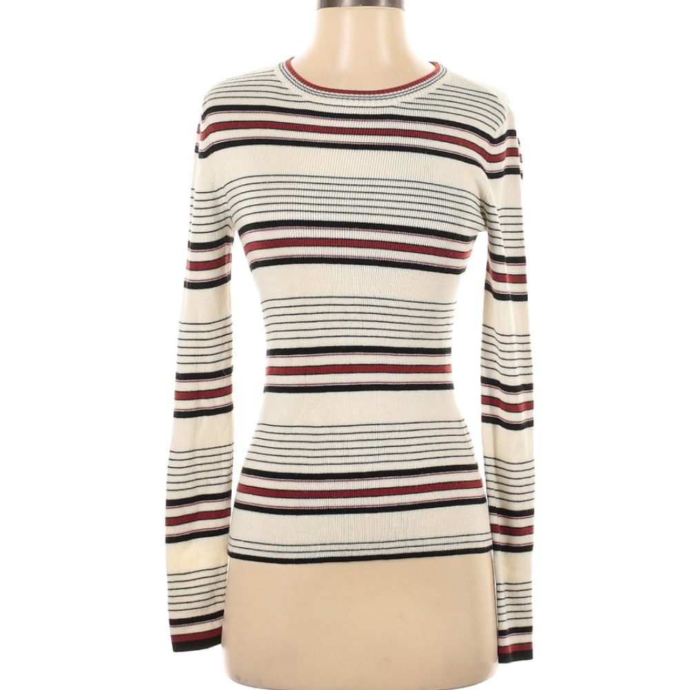 Frame Striped Lightweight Sweater